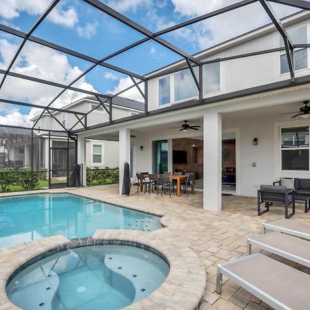 Modern Villa Wprivate Pool&Spa, Free Water Park Orlando Exteriér fotografie