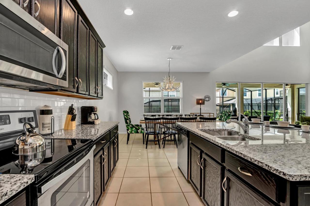 Modern Villa Wprivate Pool&Spa, Free Water Park Orlando Exteriér fotografie