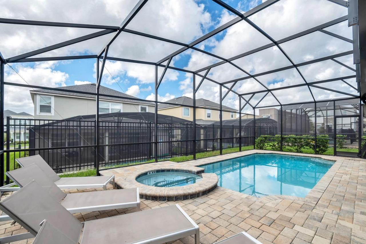 Modern Villa Wprivate Pool&Spa, Free Water Park Orlando Exteriér fotografie