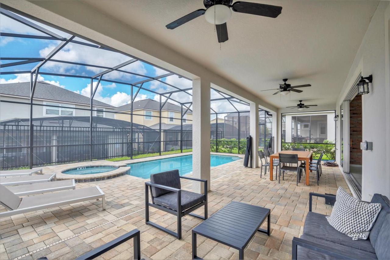 Modern Villa Wprivate Pool&Spa, Free Water Park Orlando Exteriér fotografie